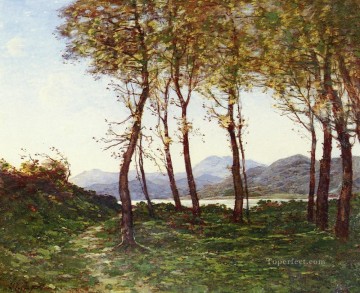 風景 Painting - フランス 1819 ～ 1916 年 アンビロン・ド・マントン・ル・ロワイヤル・バルビゾンの風景 アンリ・ジョゼフ・ハルピニーの風景